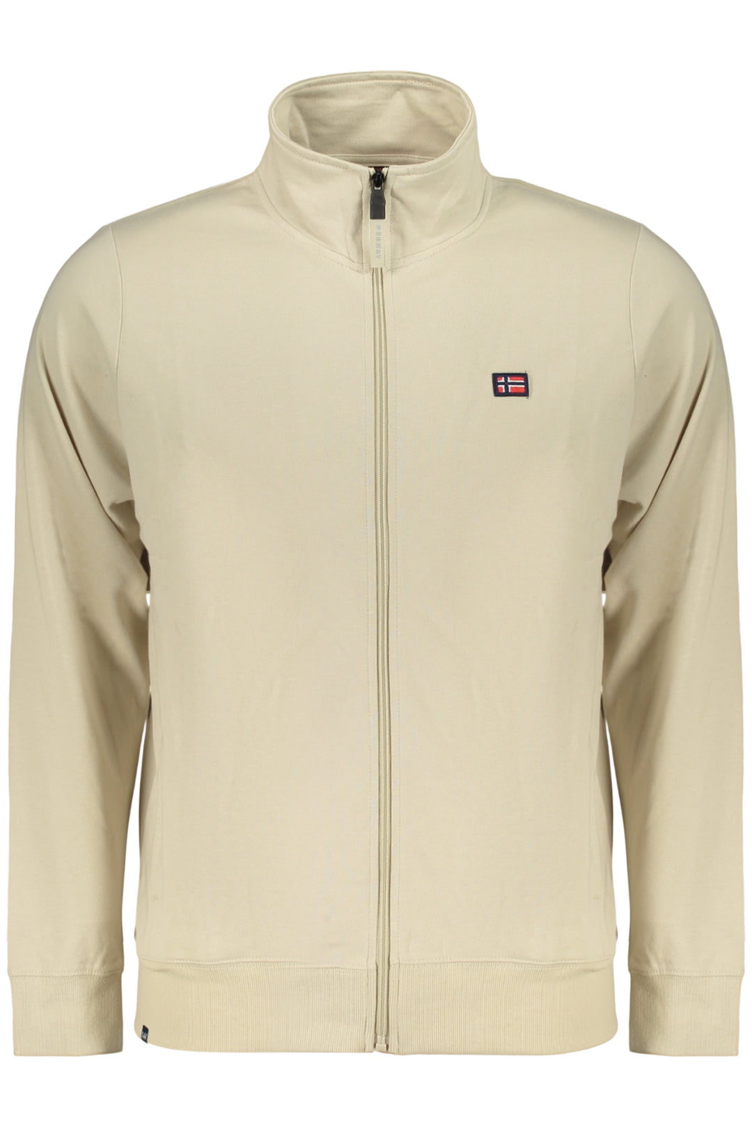 NORWAY 1963 MEN  BEIGE ZIP-UP SWEATSHIRT
