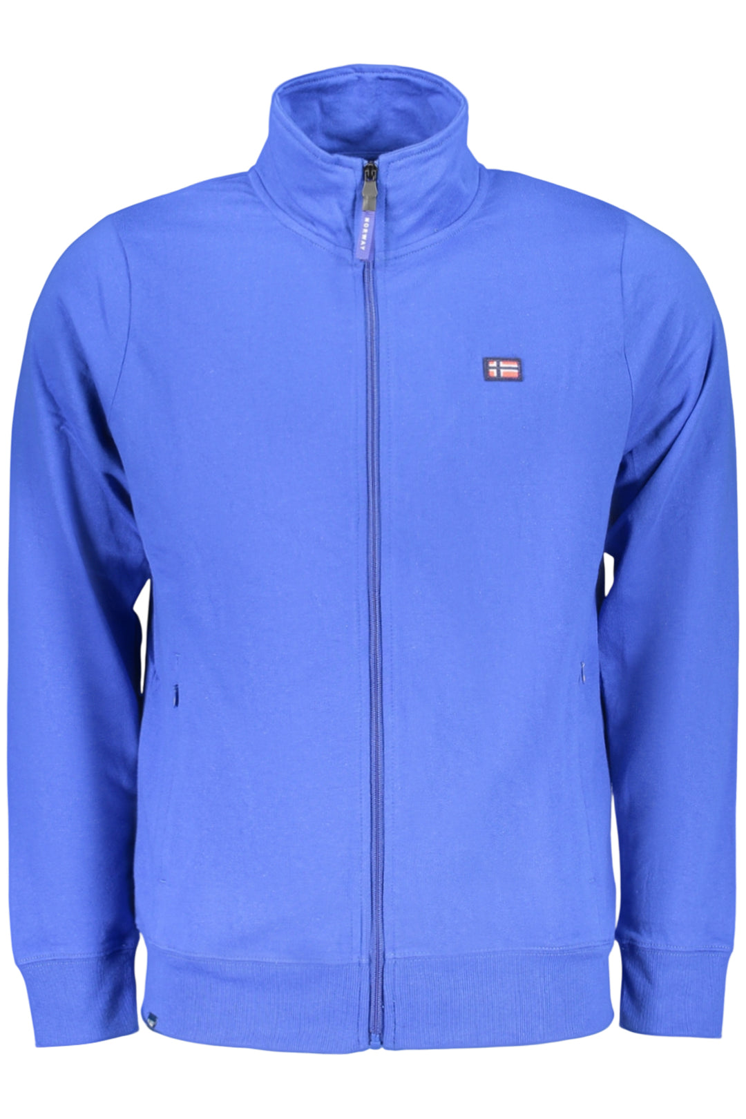 NORWAY 1963 MEN  BLUE ZIP-UP SWEATSHIRT