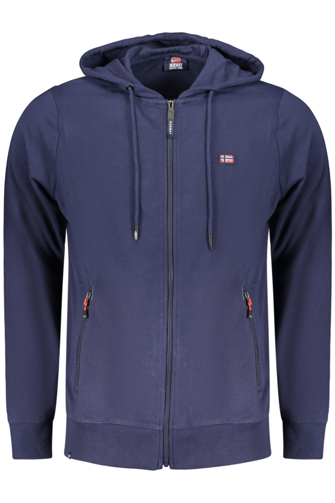 NORWAY 1963 MEN  BLUE ZIP-UP SWEATSHIRT