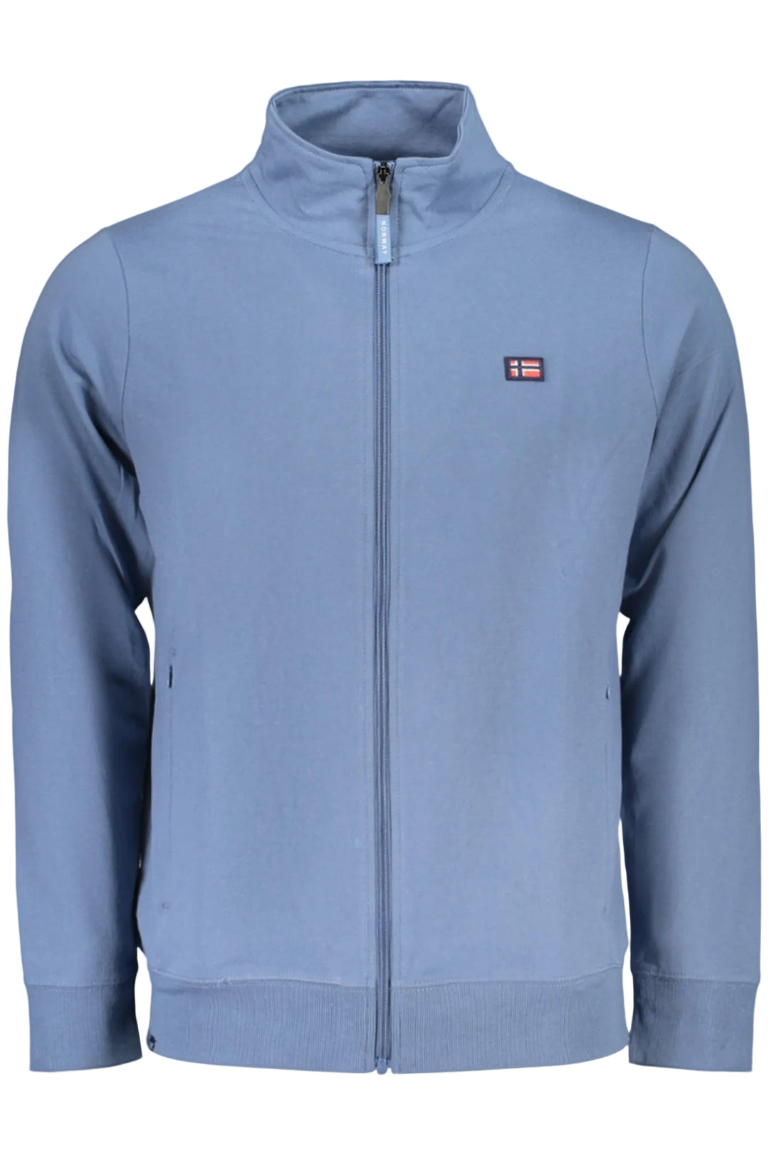 NORWAY 1963 MEN  BLUE ZIP-UP SWEATSHIRT