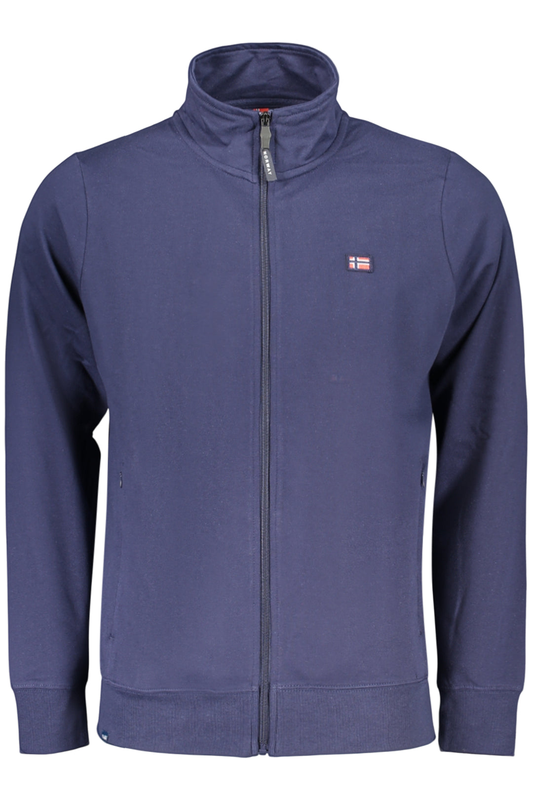 NORWAY 1963 MEN  BLUE ZIP-UP SWEATSHIRT