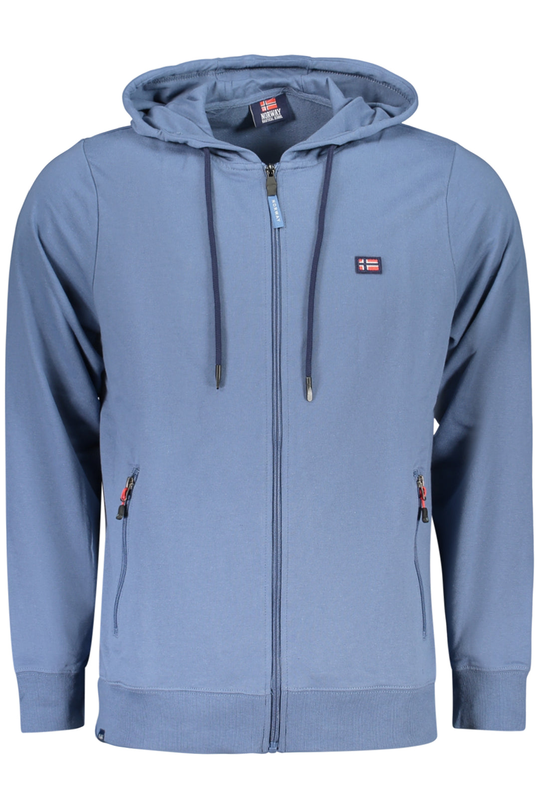 NORWAY 1963 MEN BLUE ZIP-UP SWEATSHIRT