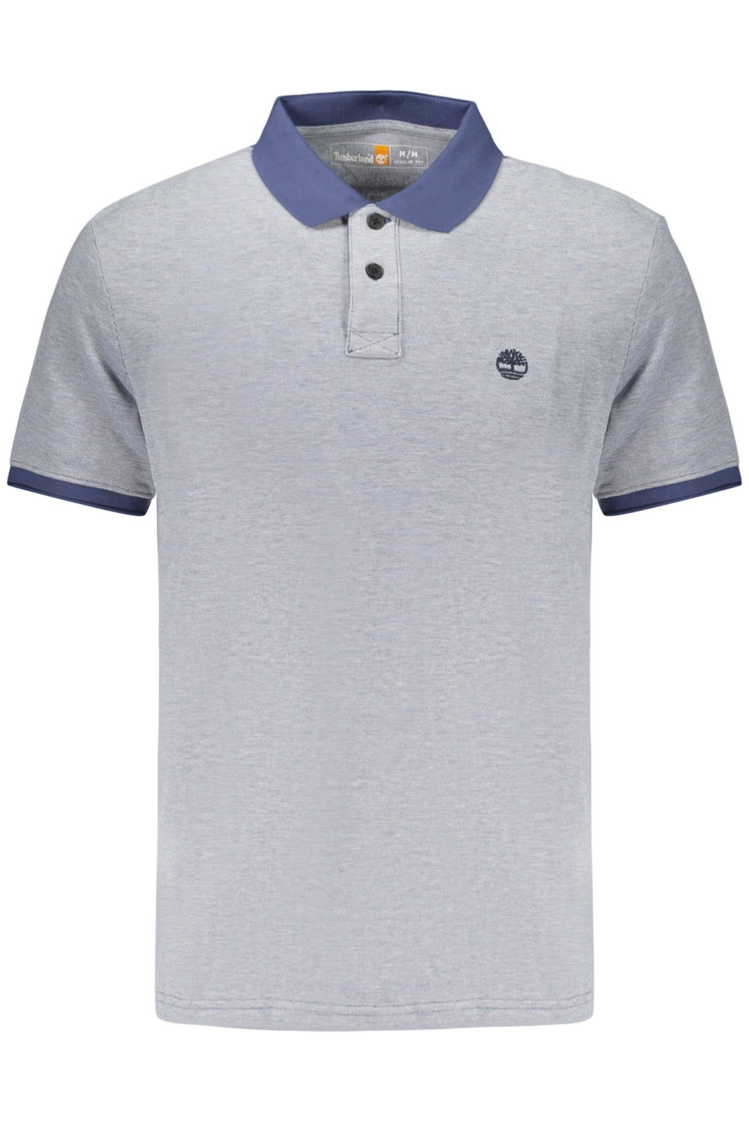 TIMBERLAND MEN  SHORT-SLEEVE POLO SHIRT, BLUE