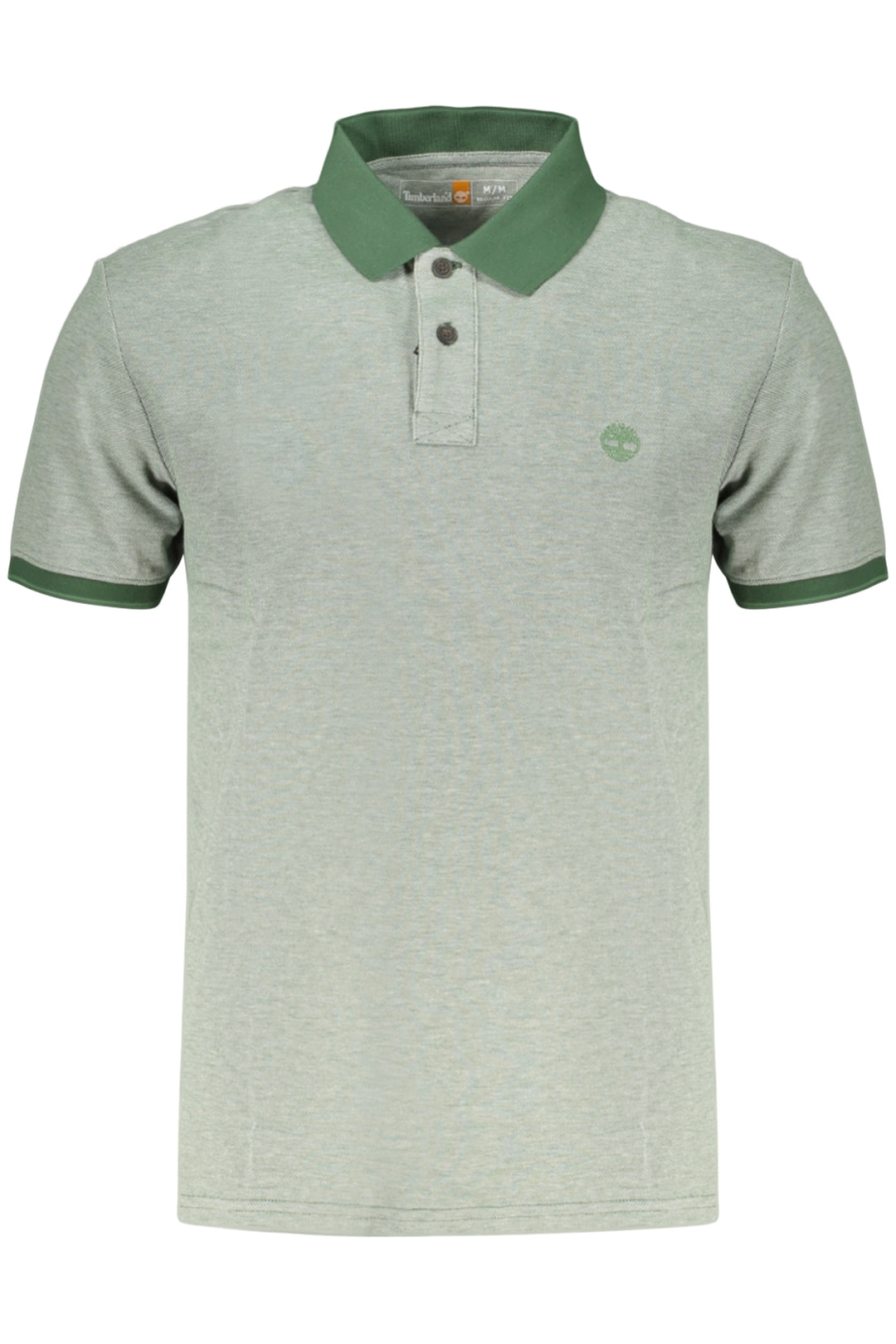 TIMBERLAND MEN SHORT-SLEEVE POLO SHIRT GREEN