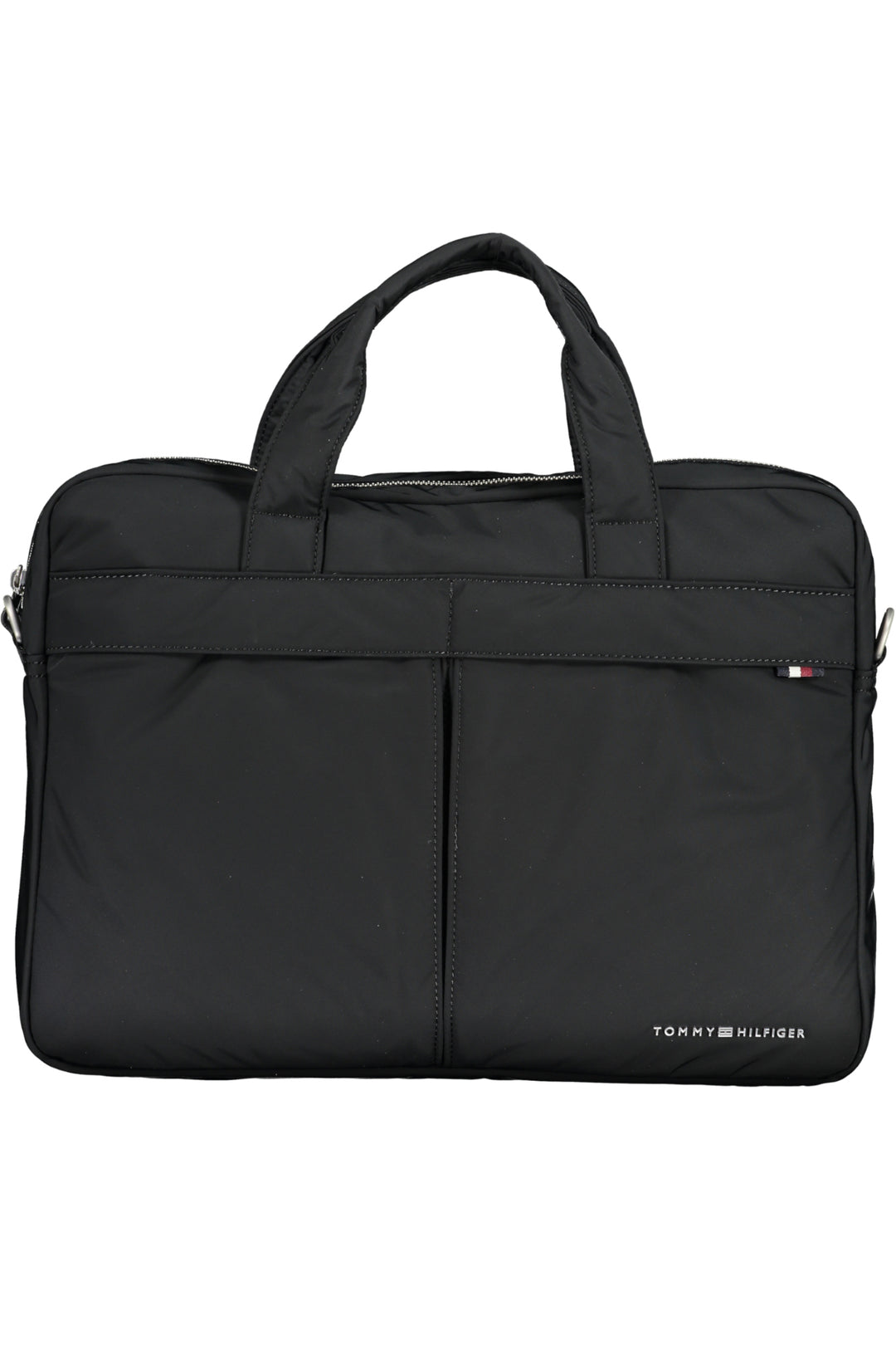 TOMMY HILFIGER BLACK MAN BRIEFCASE